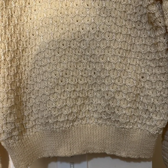 Vintage Burberryhand knit men’s cardigan